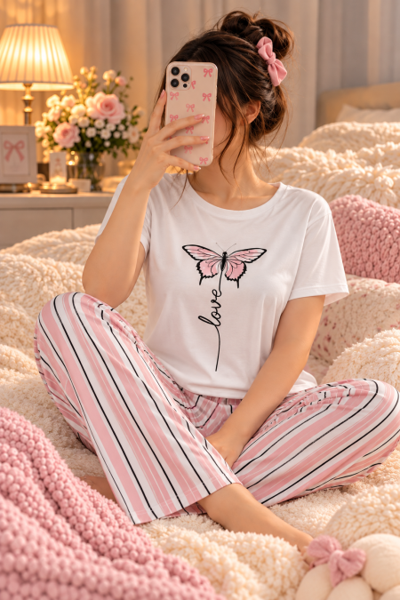 فراشة روز 🌸( 1510 )